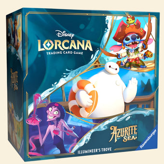 compare product Lorcana: Azurite Sea Illumineer's Trove Trading Card Game