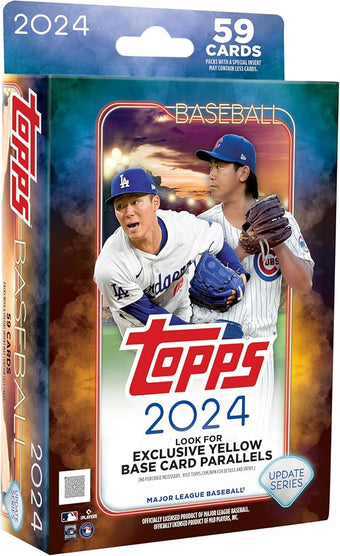 compare product 2024 Topps Update Series Baseball Hanger Box