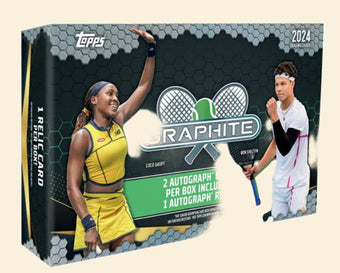 compare product 2024 Topps Graphite Tennis Hobby Box