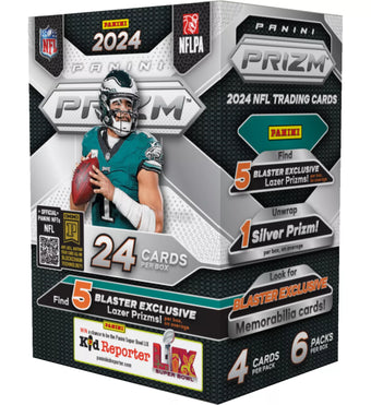 compare product 2024 Prizm Football Blaster Box (Disco Prizms)