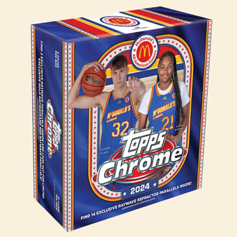 compare product 2024 Topps Chrome McDonald's All American Basketball Mega Box