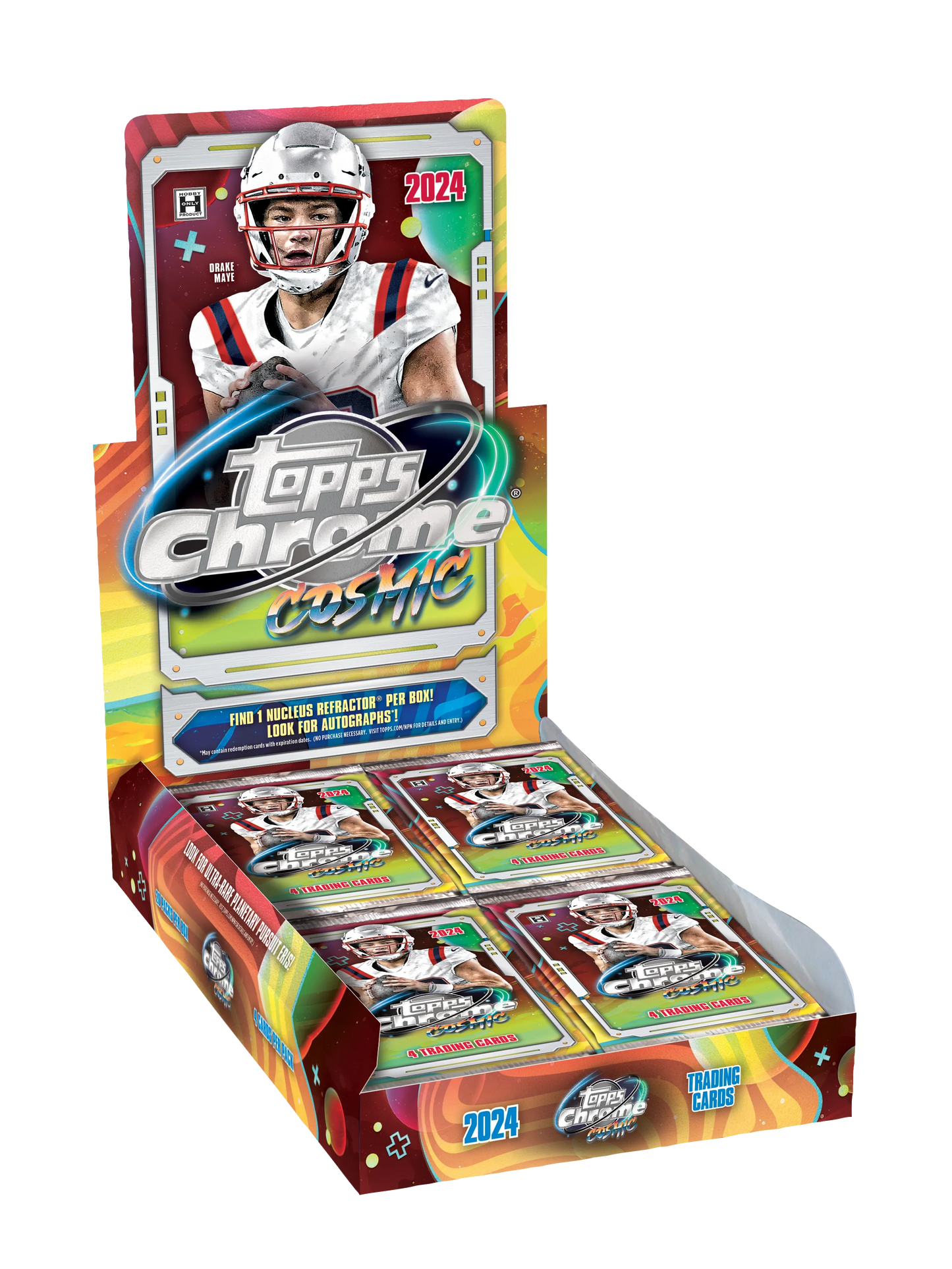 2024 Topps Chrome Cosmic Football Hobby Box
