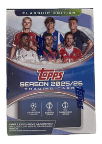 2025/26 Topps UEFA Club Competitions Soccer 7-Pack Blaster