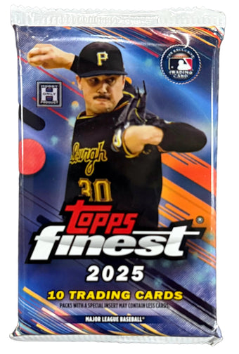 compare product 2025 Topps Finest Baseball Hobby Pack