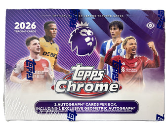 compare product 2026 Topps Chrome Premier League EPL Soccer Breakers Delight