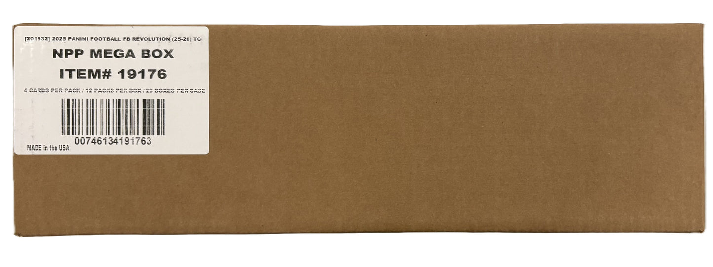 2025 Panini Revolution Football Mega