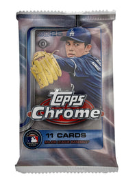 2025 Topps Chrome Baseball Hobby Jumbo Pack