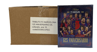 compare product 2024/25 Panini FC Barcelona Tribute 125th Anniversary Soccer Hobby