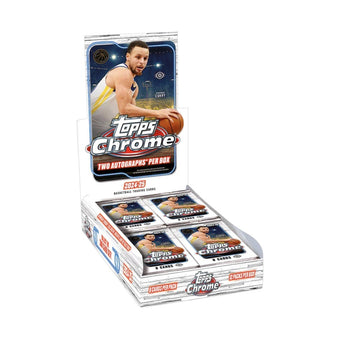 compare product 2024-25 Topps Chrome Basketball Hobby 12 Box Case