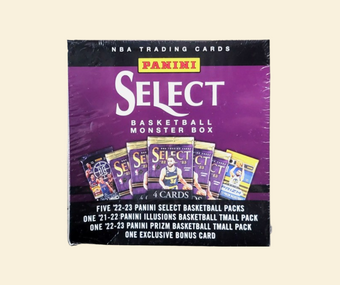 compare product 2022-23 Select Basketball Monster Mega Box