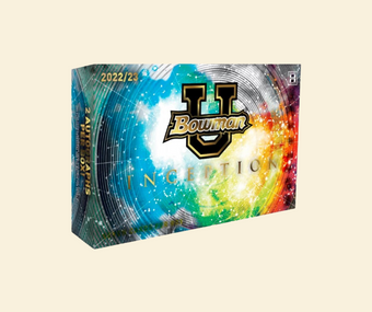 compare product 2022-23 Bowman University Inception Hobby Box
