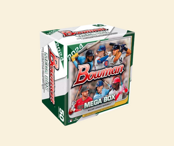 compare product 2024 Bowman Baseball Mega Box