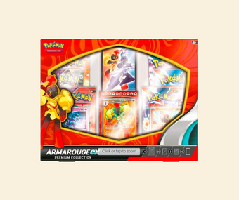 compare product Pokemon TCG: Armarouge EX Premium Collection