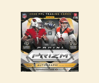 compare product 2020 Panini Prizm Football Mega Box *Burrow, Hurts, Herbert, Tua, Love