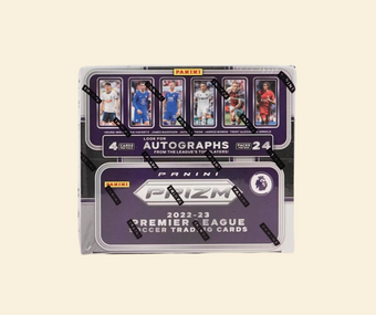 compare product 2022-23 Panini Prizm EPL Soccer Retail Box
