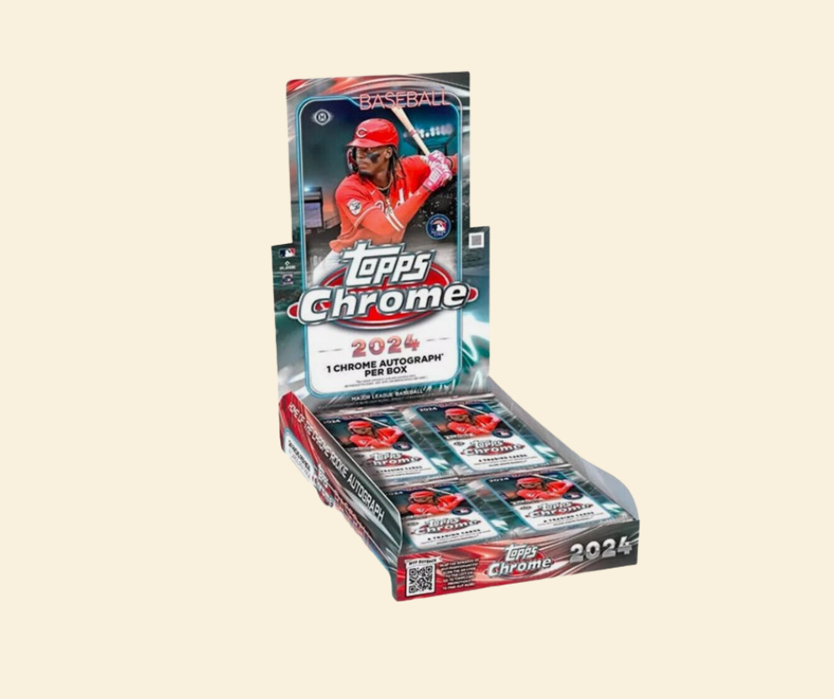 2024 Topps Chrome Baseball Hobby Box