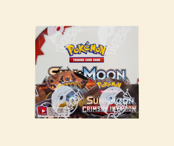 compare product Pokemon Sun & Moon: Crimson Invasion Booster Box