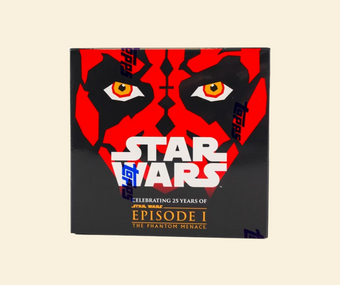 compare product 2024 Star Wars: The Phantom Menace Chrome Sapphire Edition Hobby Box