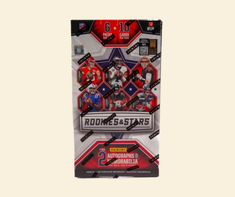 compare product 2023 Panini Rookies & Stars Football Hobby Box