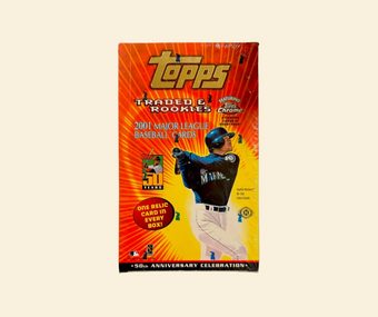 compare product 2001 Topps Traded & Rookies Baseball Hobby Box
