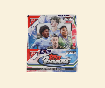 compare product 2022 Topps MLS Major League Soccer Finest Soccer Hobby Box