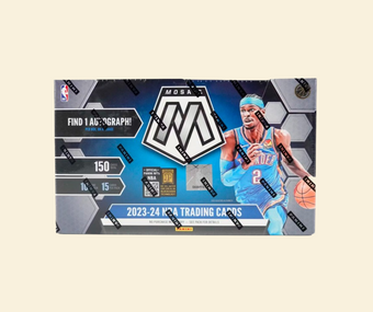 compare product 2023-24 Mosaic Basketball Hobby Box