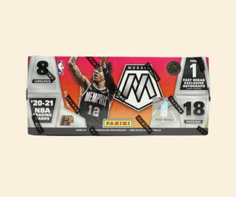 compare product 2020-21 Mosaic Fast Break Basketball Hobby Box