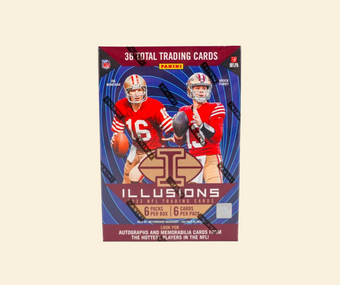 compare product 2023 Panini Illusions Football Blaster Box
