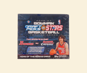 compare product 2006-07 Bowman Draft Basketball Hobby Box