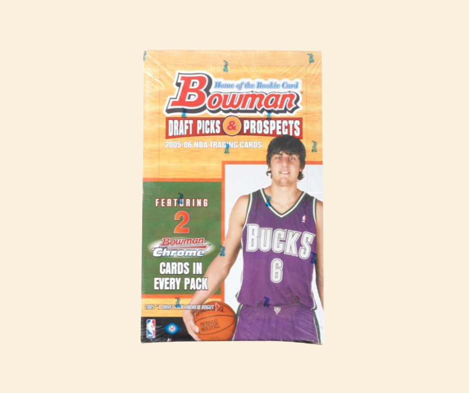2005-06 Bowman Draft Picks And Prospects Basketball Hobby Box