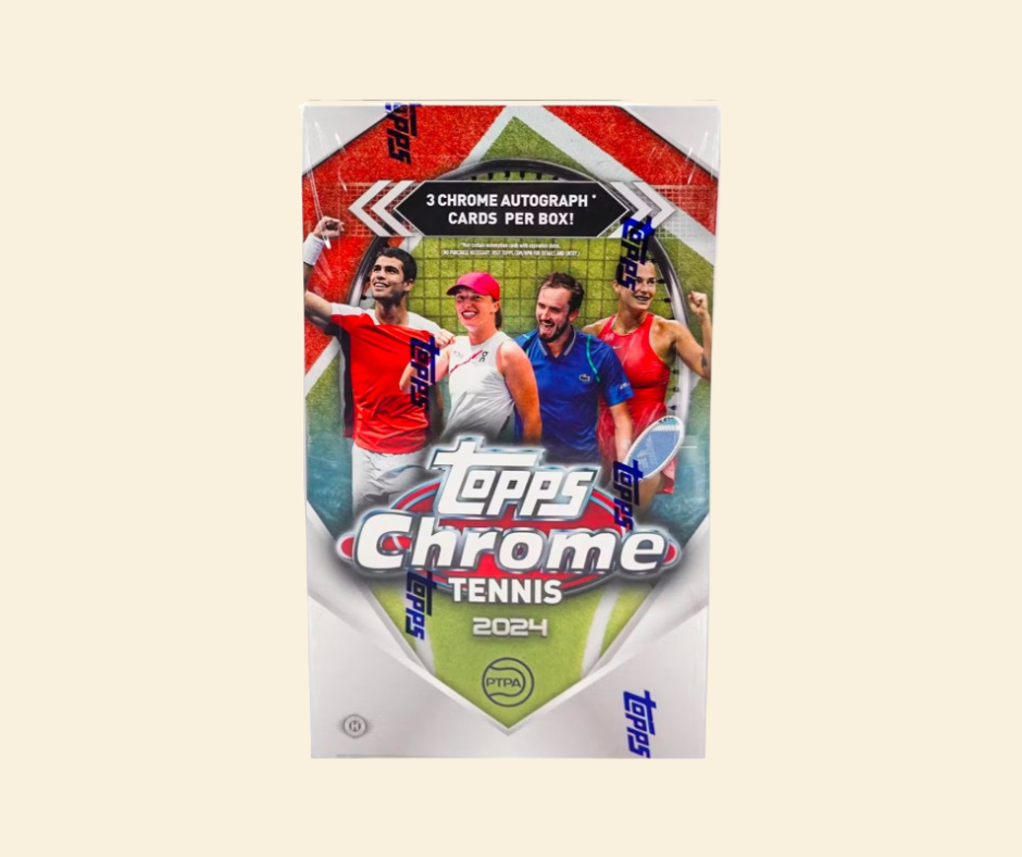 2024 Topps Chrome Tennis Hobby Box