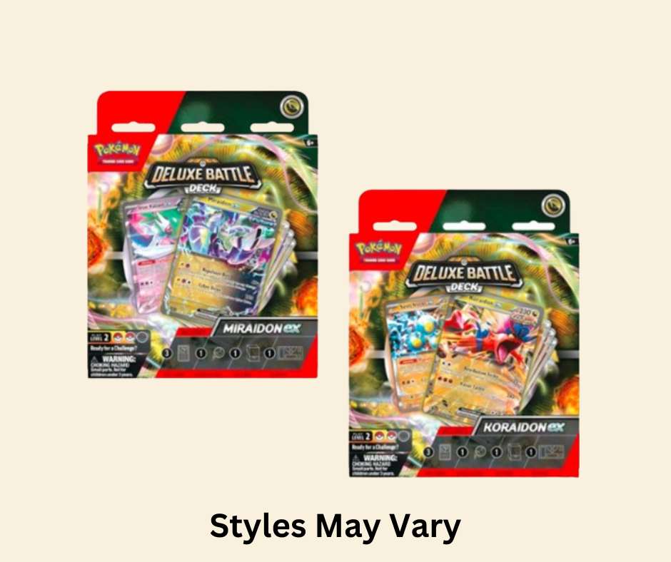 Pokemon: Deluxe Battle Deck (Miraidon EX / Koraidon Ex)