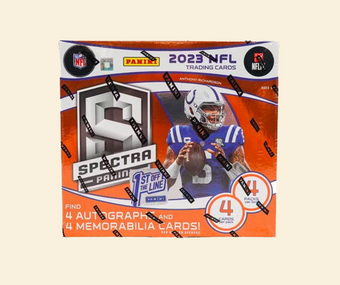compare product 2023 Spectra Football 1st Off The Line FOTL Hobby Box