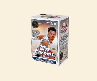 compare product 2023-24 Topps Chrome Basketball Blaster Box