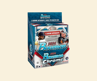 compare product 2024 Bowman Chrome Baseball Hobby Box