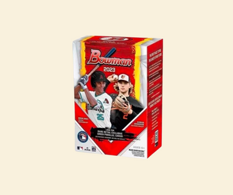 compare product 2023 Bowman Baseball Blaster Box