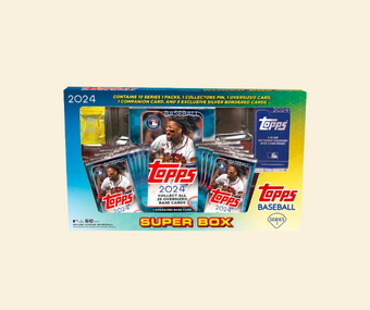 compare product 2023 Topps Series 1 Baseball Super Box