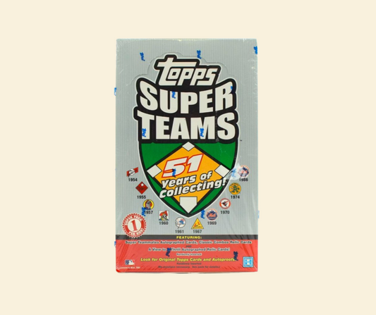 2002 Topps Super Teams Baseball Hobby Box