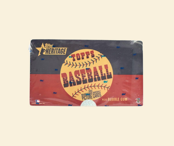 compare product 2002 Topps Heritage Baseball Retail Box