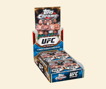 compare product 2024 Topps Chrome UFC Hobby Box