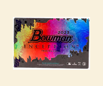 compare product 2023 Bowman Inception Baseball Hobby Box