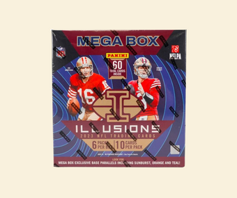 compare product 2023 Panini Illusions Football Mega Box