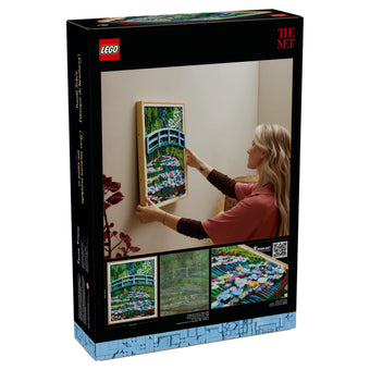 compare product LEGO ART Claude Monet Bridge Over a Pond of Water Lilies