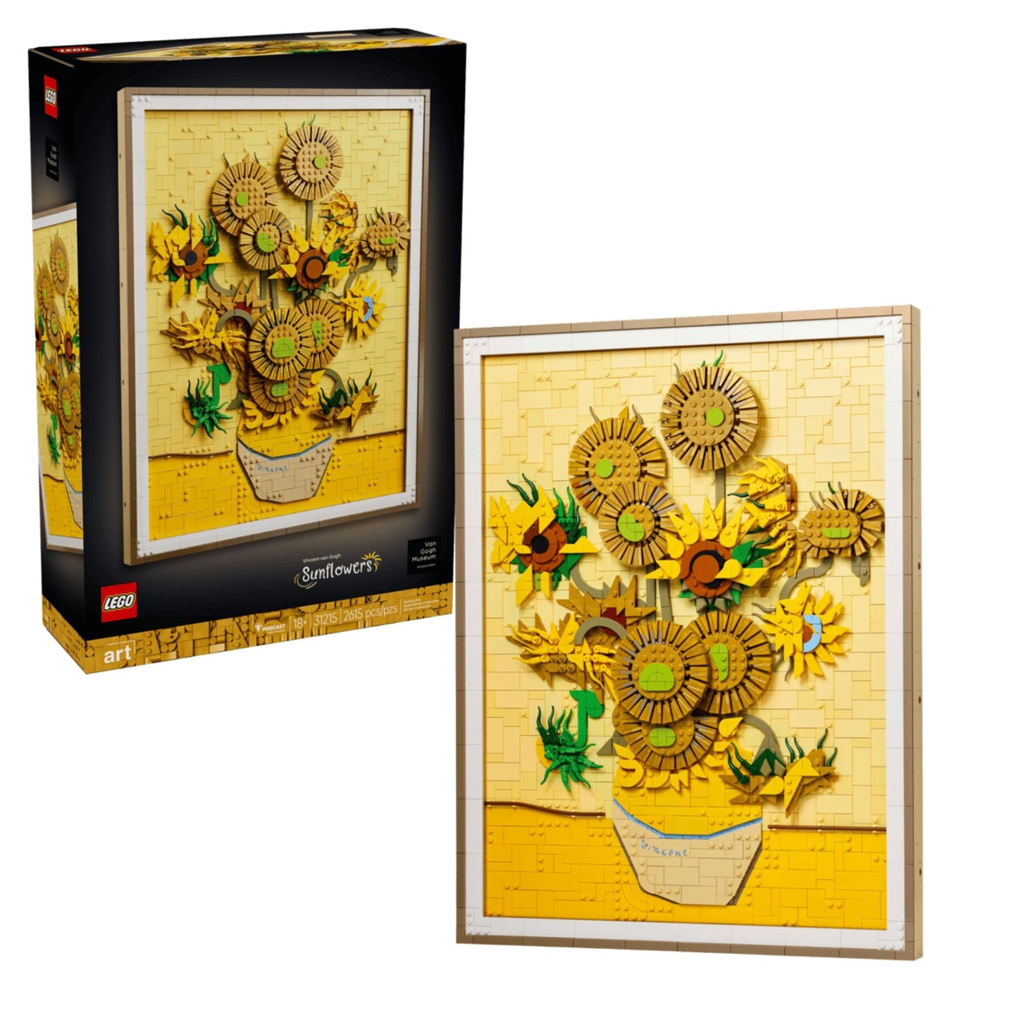 LEGO ART Vincent van Gogh  Sunflowers