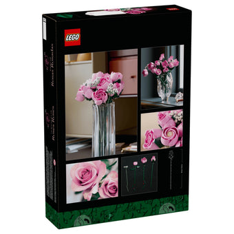 compare product LEGO Botanicals Bouquet of Pink Roses