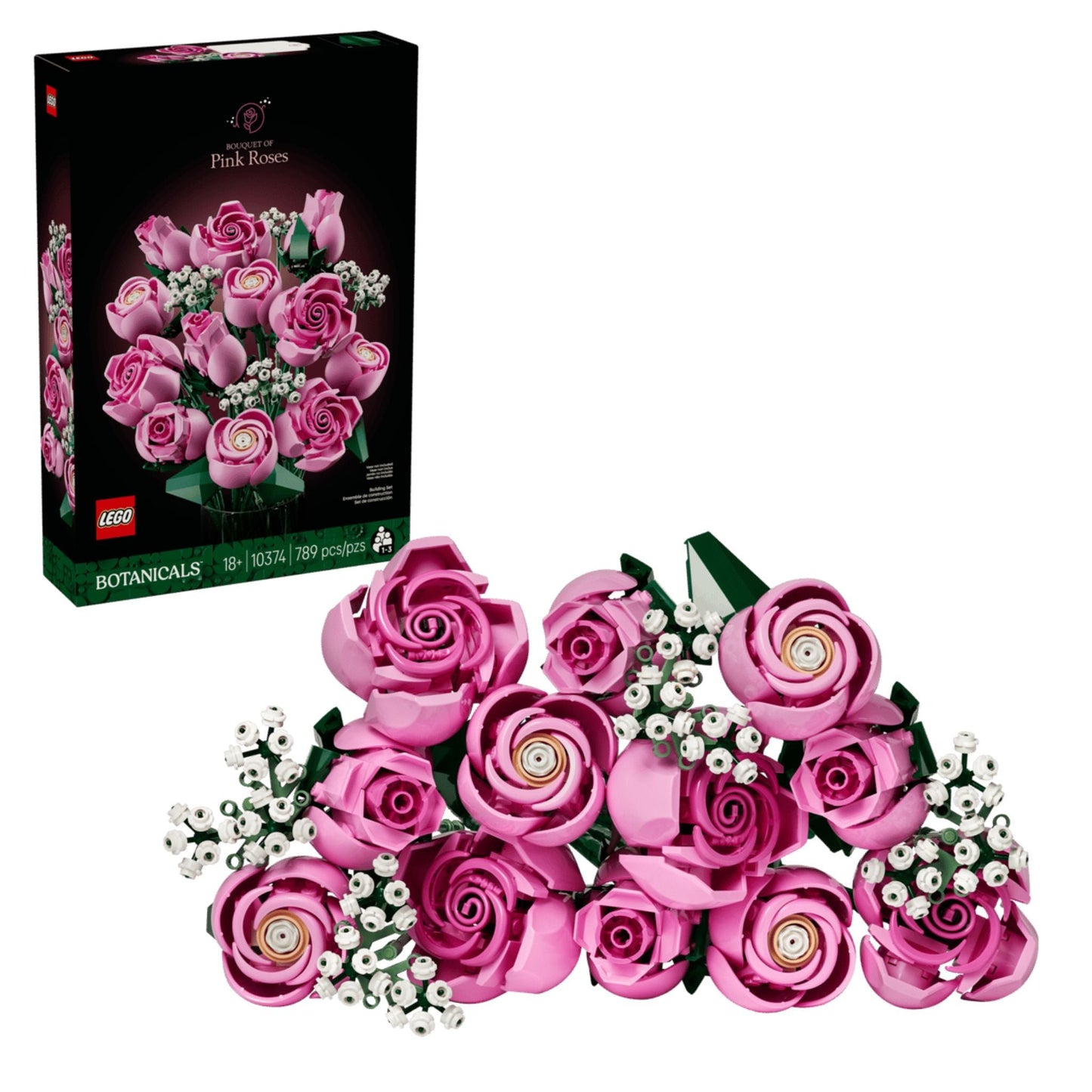 LEGO Botanicals Bouquet of Pink Roses