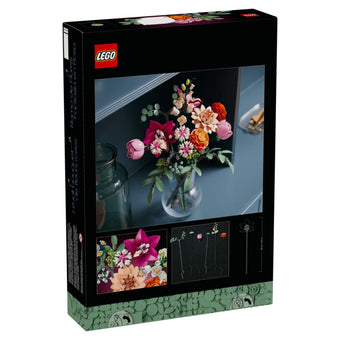 compare product LEGO Botanicals Pretty Pink Flower Bouquet