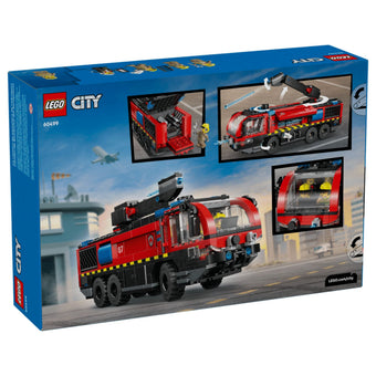 compare product LEGO City Fire Airport Fire Truck