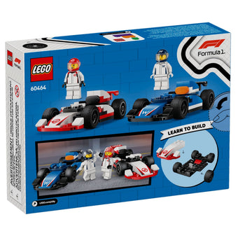 compare product LEGO City Formula 1 F1 Williams Racing & Haas F1 Race Cars