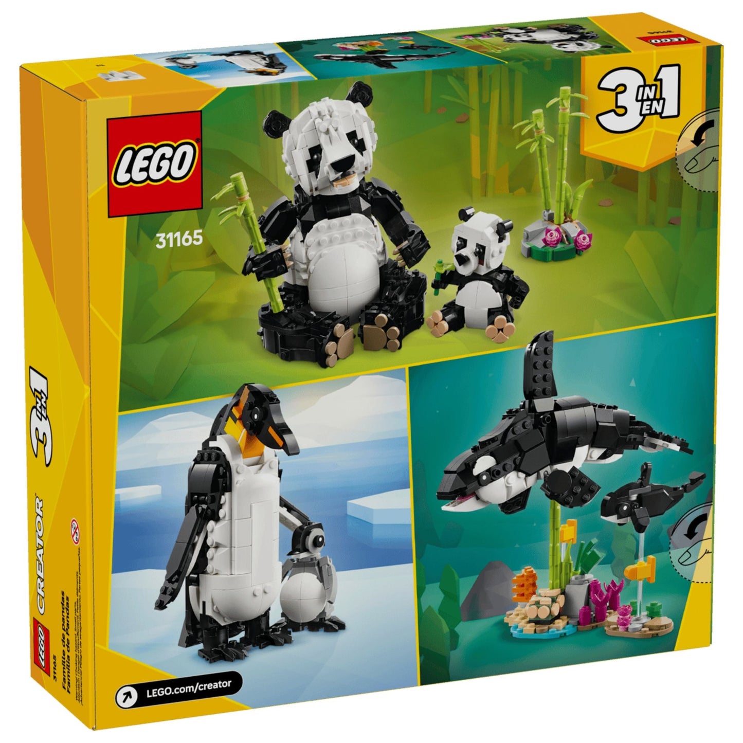 LEGO Creator Wild Animals Panda Family